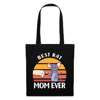 Rats Pets | Rat Animals Rodents Gifts - Tote Bag - black - Front