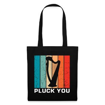 Harp design for harpist and harp player - Tote Bag - black - Front