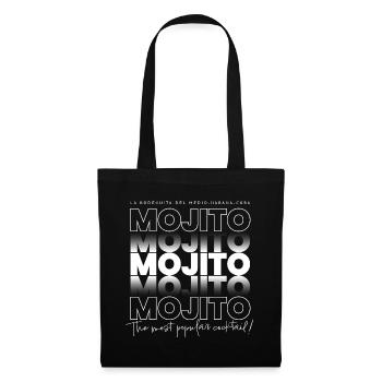 Mojito - Der beliebteste Cocktail! - Stoffbeutel - Schwarz - Vorne
