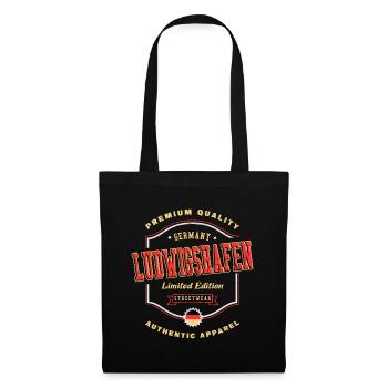 Ludwigshafen Germany City Vintage Retro - Tote Bag - black - Front