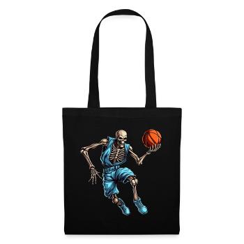Basketballer Skeleton - Tote Bag - black - Front