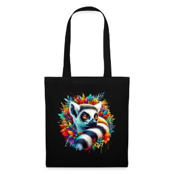 Lemur - Tote Bag - black - Front