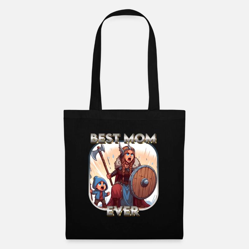 Best Mom Ever - Stoffbeutel - Schwarz