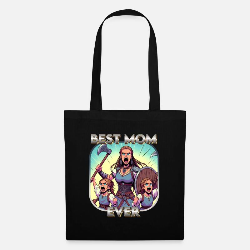 Best Mom Ever - Stoffbeutel - Schwarz