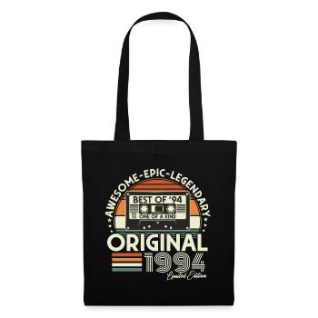 Original 1994 Vintage Vintage Retro Birthday - Tote Bag - black - Front