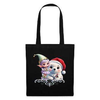 Friends in a fantasy world - Tote Bag - black - Front