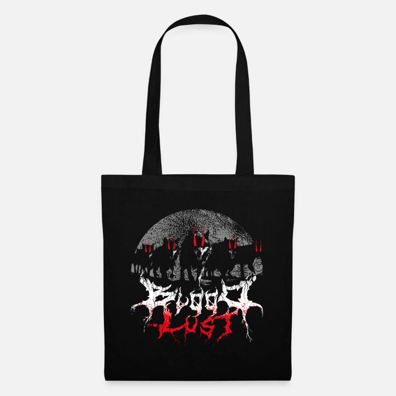 Bloodlust Wolf Pack - Tote Bag - black