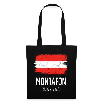 Montafon - Sac en tissu - noir - Devant