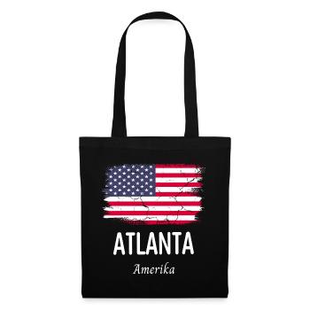 Atlanta - Sac en tissu - noir - Devant