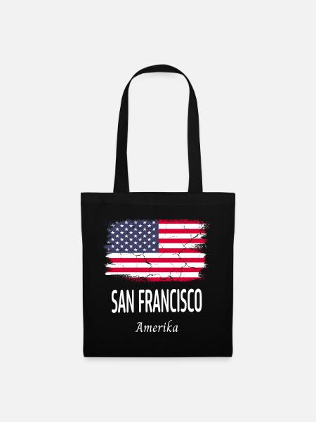 San Francisco - Sac en tissu - noir