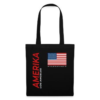 Los Angeles - Sac en tissu - noir - Devant