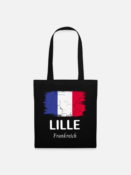 Lille - Stoffbeutel - Schwarz