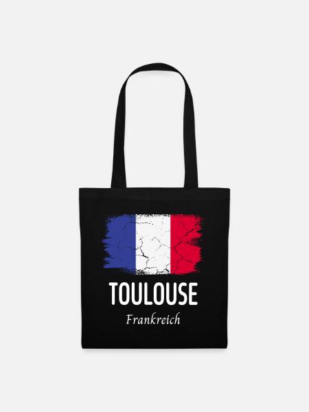 Toulouse - Stoffbeutel - Schwarz