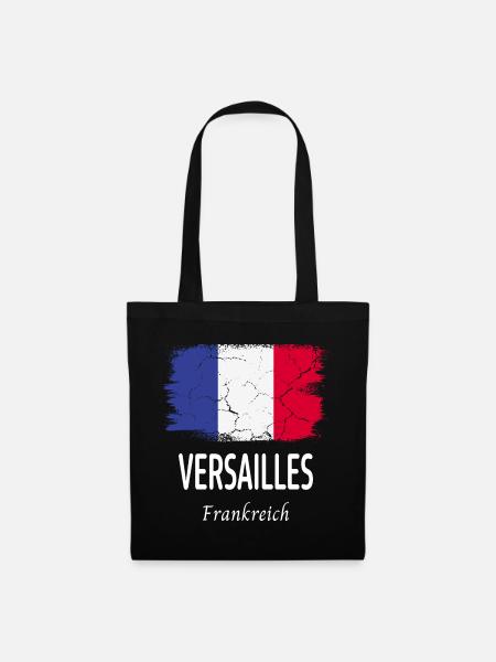 Versailles - Stoffbeutel - Schwarz