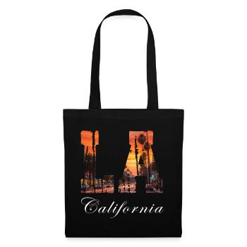  Los Angeles California - Tote Bag - black - Front