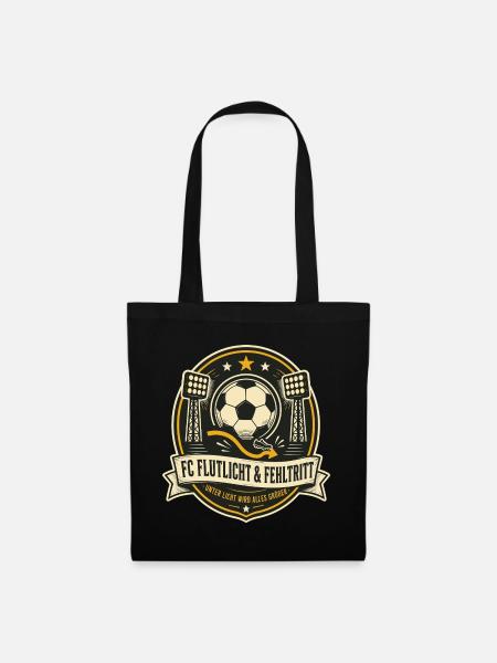 FC Flutlicht & Fehltritt - Stoffbeutel - Schwarz