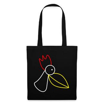 JG Label - Sac en tissu - noir - Devant