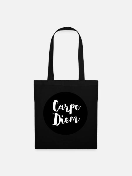 CARPE DIEM - Tote Bag - black