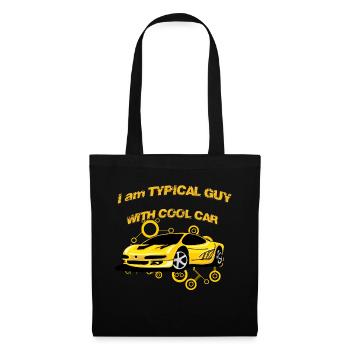 I am Typical guy with cool car - Tote Bag - black - Front
