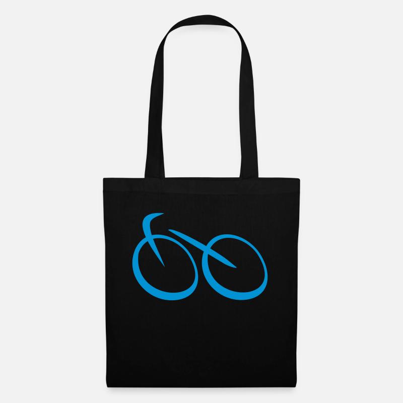 Fahrrad - Stoffbeutel - Schwarz