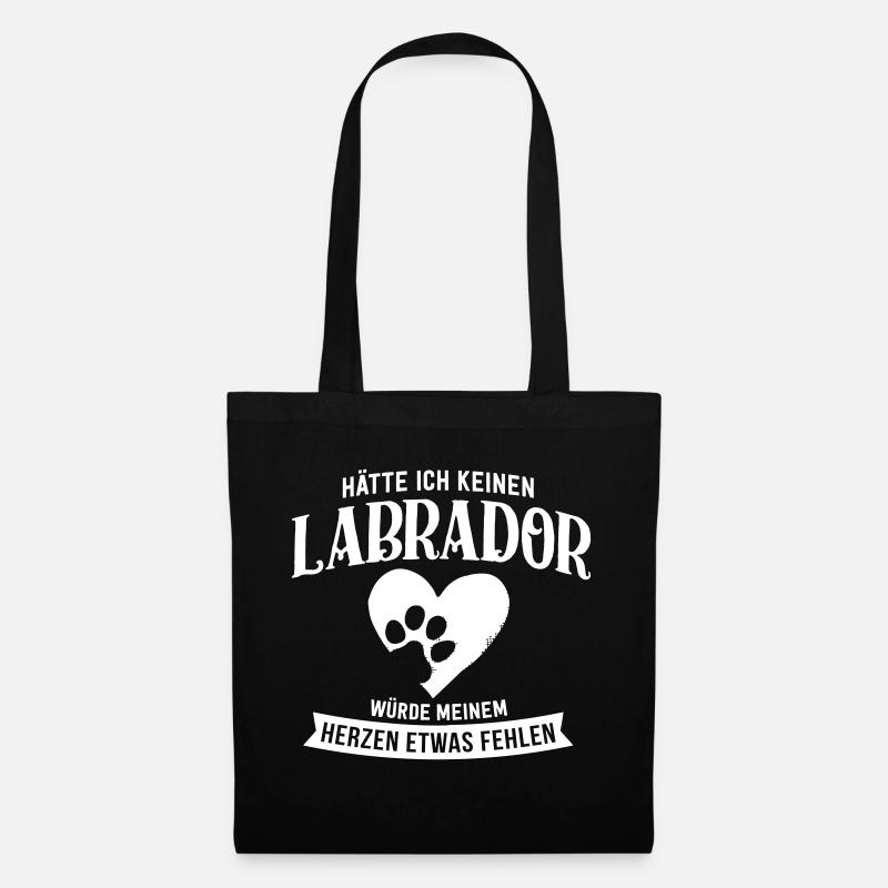 KEIN LABRADOR - Stoffbeutel - Schwarz