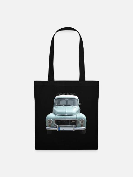 Buckelvolvo Oldtimer - Stoffbeutel - Schwarz