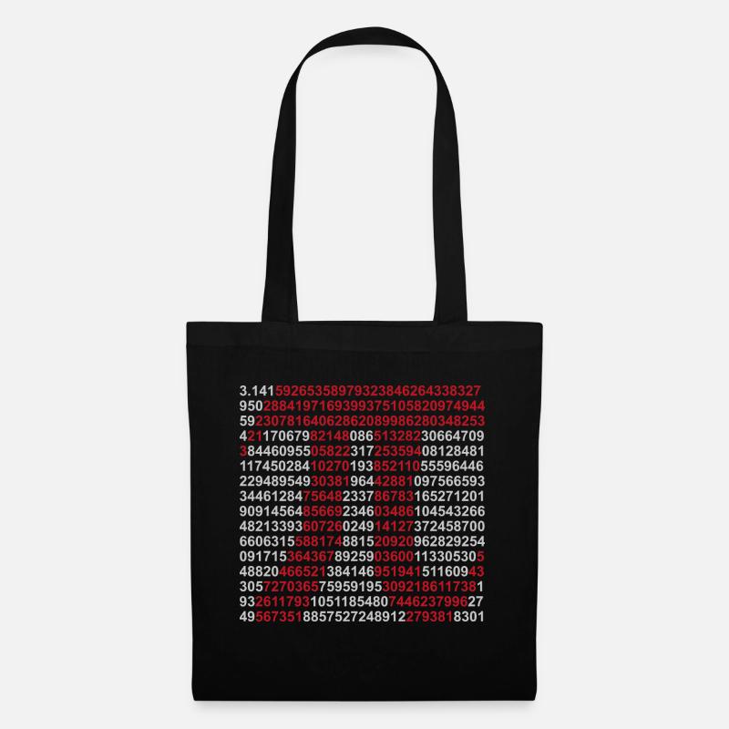 pi - Tote Bag - black