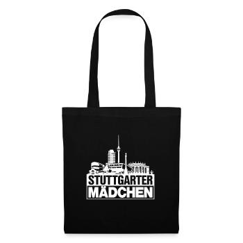 Stuttgarter Mädchen Weiss Stuttgart Gift - Tote Bag - black - Front