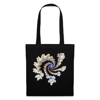 Fractale Explosion - Sac en tissu - noir - Devant