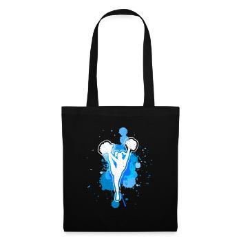 Cheerleader Cheerleading Gift Pompoms Gymnastics - Tote Bag - black - Front