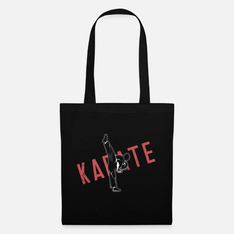 Karate - Stoffbeutel - Schwarz