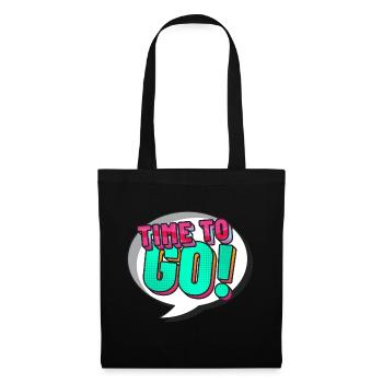 Speech Bubble Cartoon Cartoon Gift Pop Art Quote - Tote Bag - black - Front
