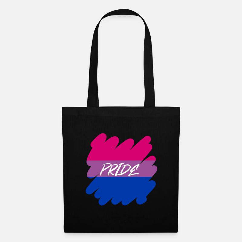 Bi Pride - Pride - Stoffbeutel - Schwarz