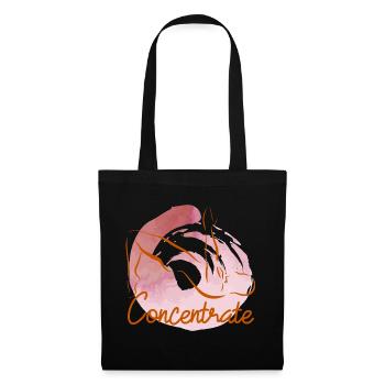 Pilates - Sac en tissu - noir - Devant