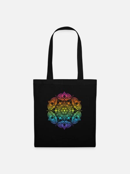 Mandala - Tote Bag - black