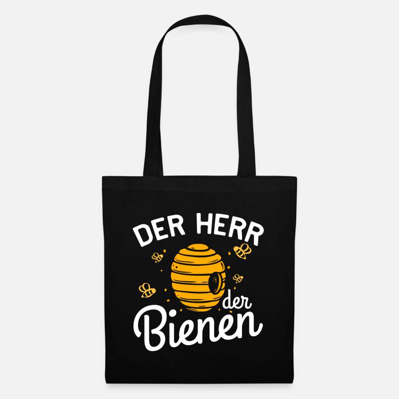 DER HERR DER BIENEN - Stoffbeutel - Schwarz