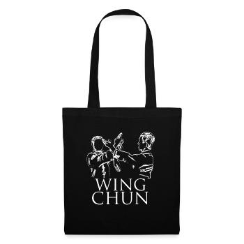 Wing Chun - Stoffbeutel - Schwarz - Vorne