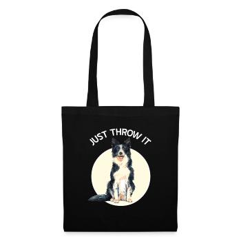 Border Collie - Tote Bag - black - Front