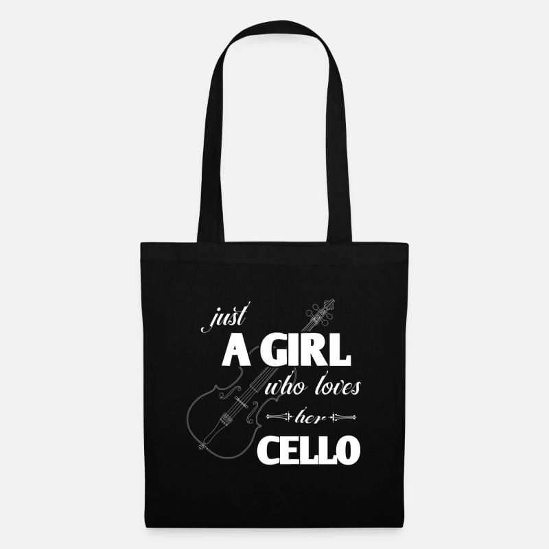 Cello - Stoffbeutel - Schwarz