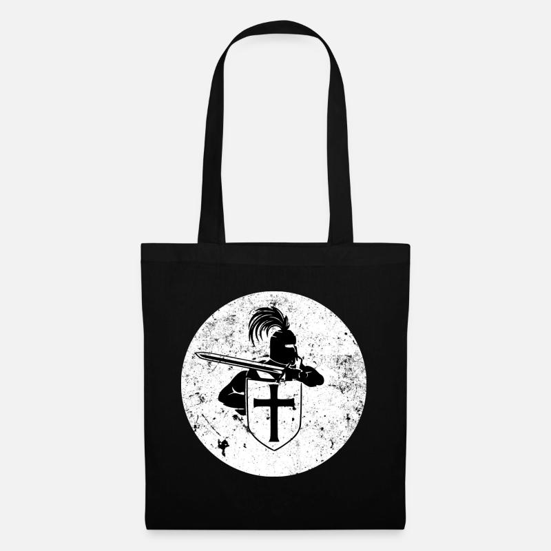 chevalier - Sac en tissu - noir