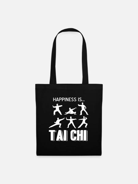 Tai Chi - Stoffbeutel - Schwarz