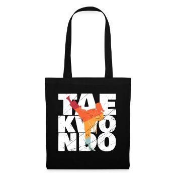 Arts martiaux Tae kwon do cadeau Taekwondo Sport - Sac en tissu - noir - Devant