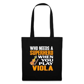 viola - Tote Bag - black - Front