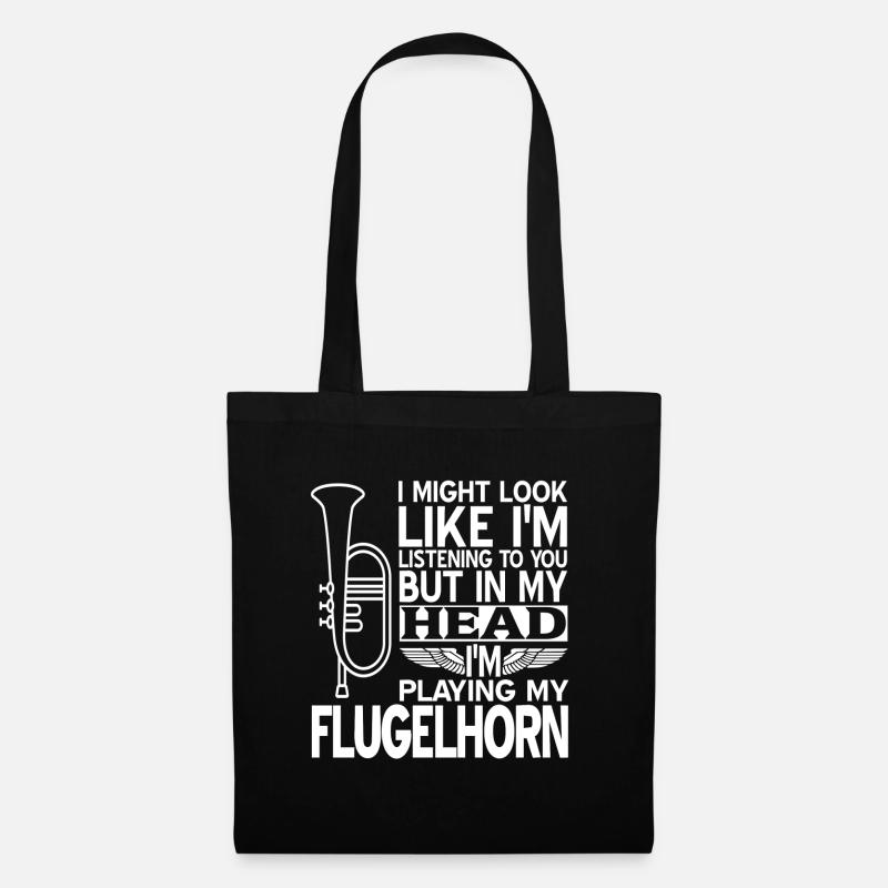 Flugelhorn - Tote Bag - black