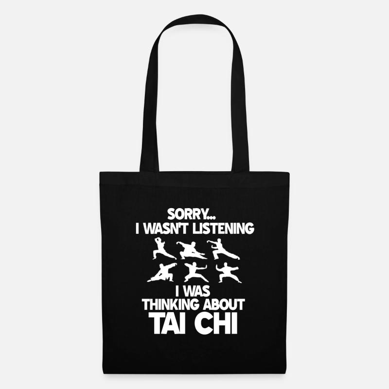 Tai Chi - Stoffbeutel - Schwarz
