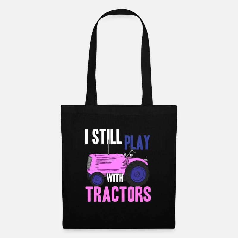 Farmer farmer - Tote Bag - black