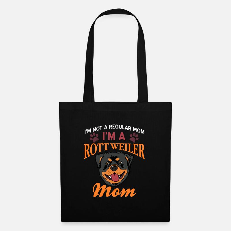 Rottweiler - Stoffbeutel - Schwarz
