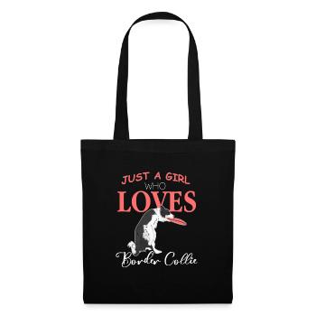 Border collie - Tote Bag - black - Front