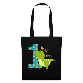 1st birthday. first birthday - Tote Bag - black - Front