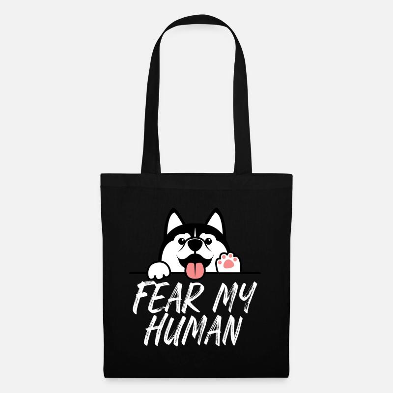Husky - Tote Bag - black